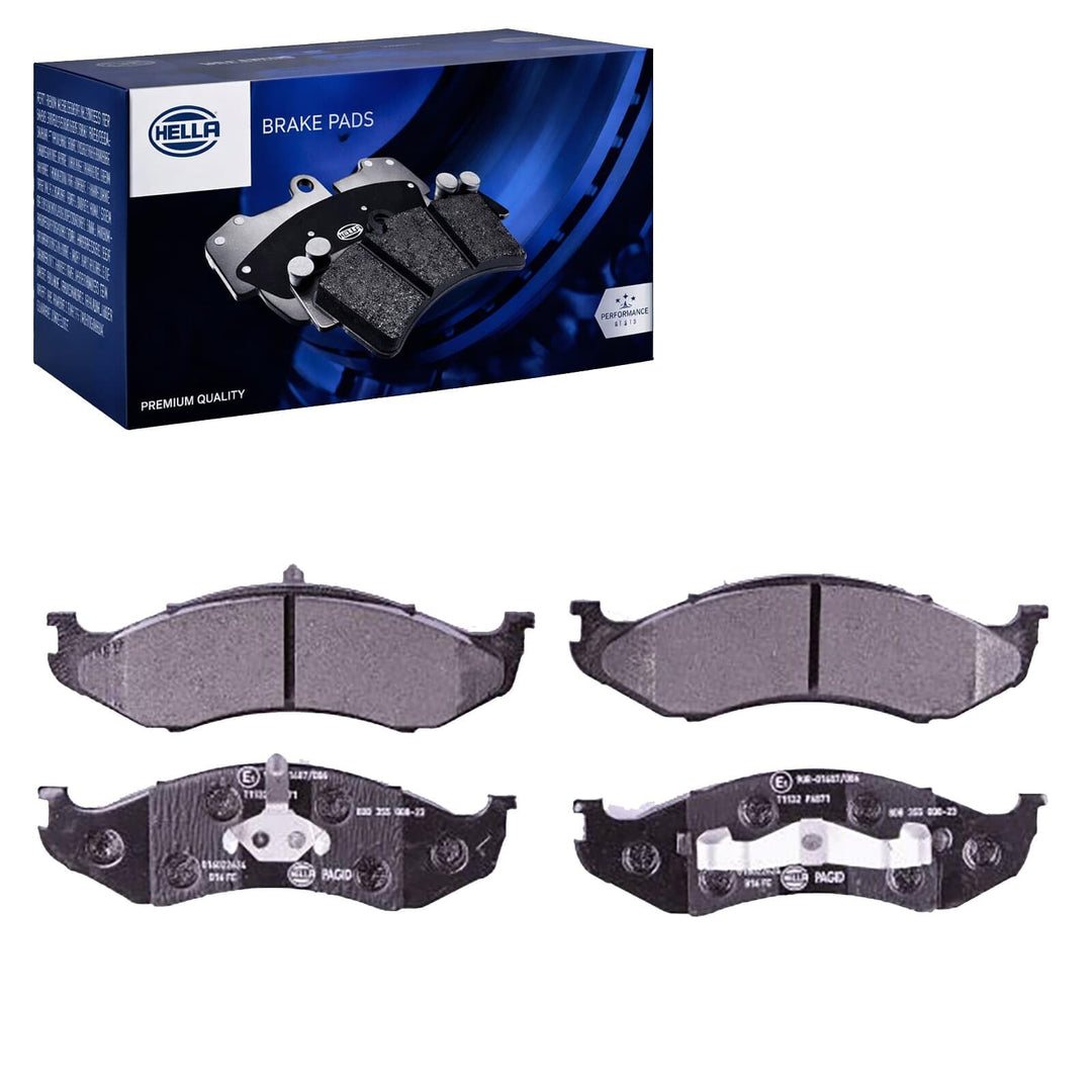 HELLA PAGID 8DB 355 008-231 Bremsbelagsatz - T1132 - Dicke/Stärke: 17.2mm - Bremssystem: Kelsey-Haye