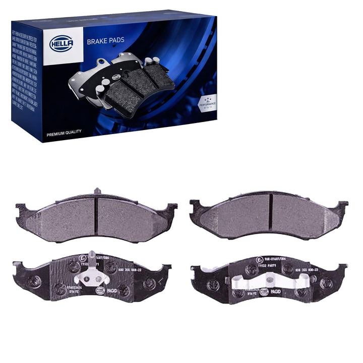 HELLA PAGID 8DB 355 008-231 Bremsbelagsatz - T1132 - Dicke/Stärke: 17.2mm - Bremssystem: Kelsey-Haye