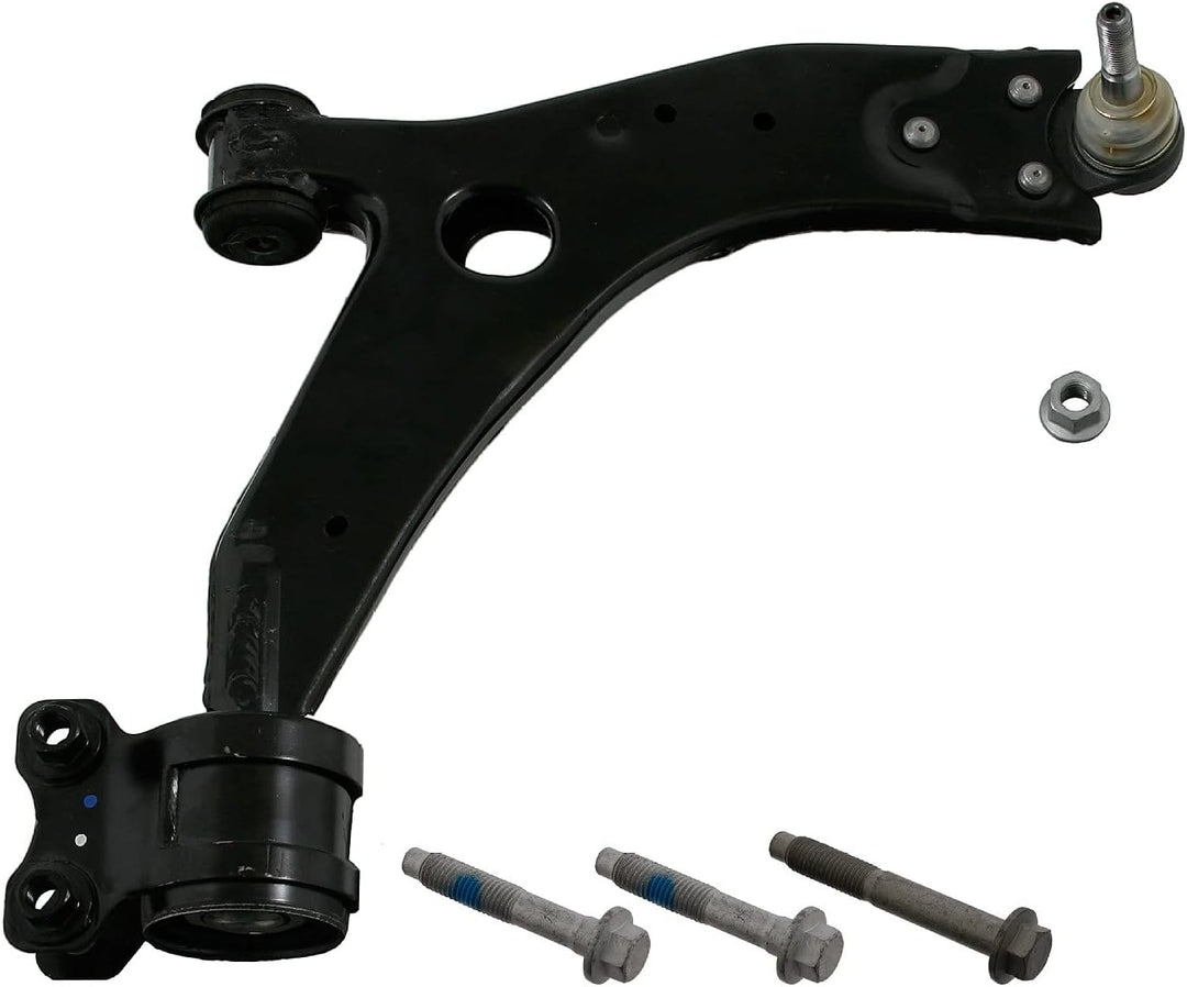 febi bilstein 40624 Querlenker mit Anbaumaterial, Lager und Gelenk , 1 Stück Vorderachse rechts, Vor