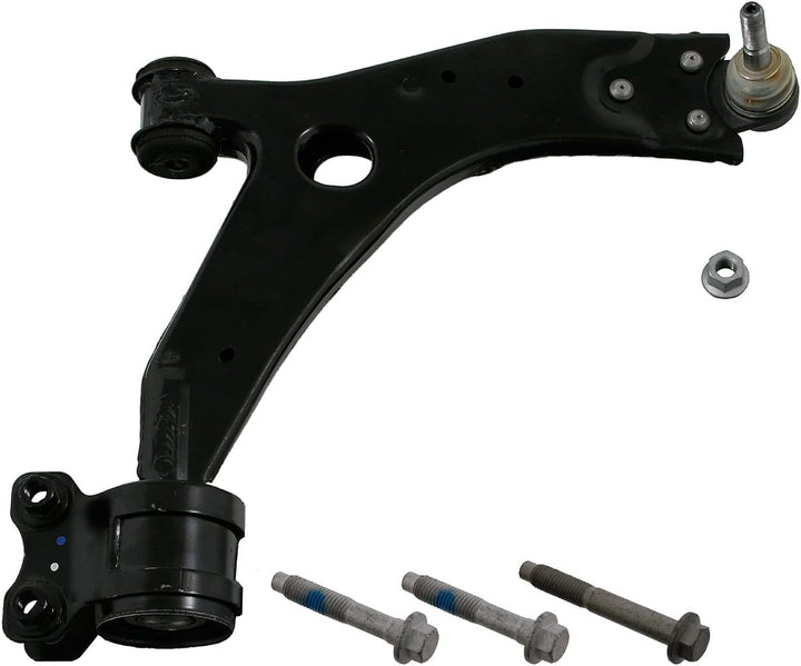 febi bilstein 40624 Querlenker mit Anbaumaterial, Lager und Gelenk , 1 Stück Vorderachse rechts, Vor