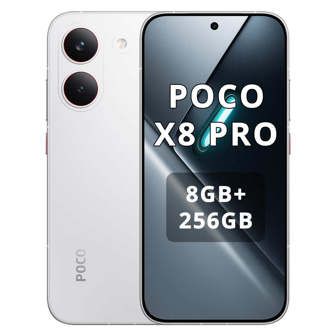 XIAOMI Poco X8 Pro Smartphone 8GB+256GB, Dimensity 8500-Ultra Prozessor, 6500mAh Akku, Ultra-helles