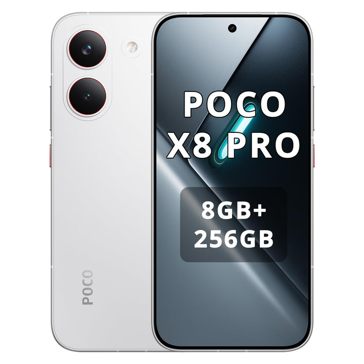 XIAOMI Poco X8 Pro Smartphone 8GB+256GB, Dimensity 8500-Ultra Prozessor, 6500mAh Akku, Ultra-helles