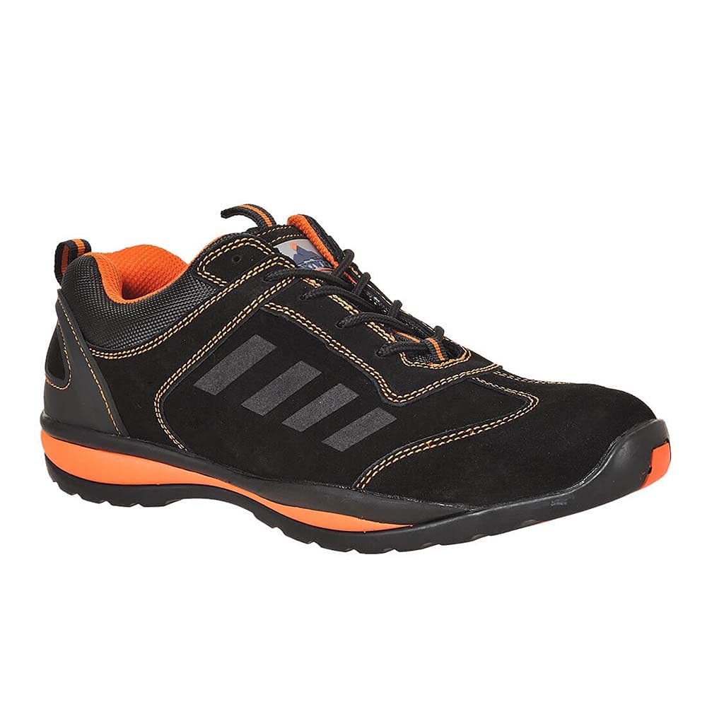 Portwest Steelite Lusum Sicherheits-Trainer S1P HRO, Grösse: 42, Farbe: Orange, FW34ORR42 42 EU Oran