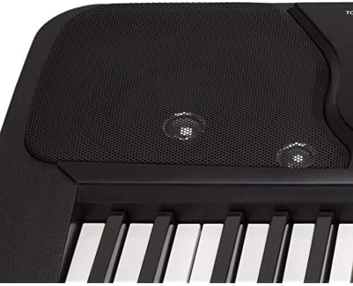 RockJam 54 Key Keyboard Piano with Power Supply, Sheet Music Stand, Piano Note Stickers & Simply Pia