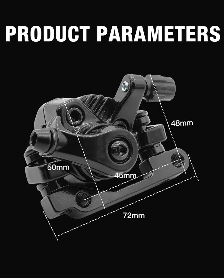 Bremssattel für Scheibenbremsen, kompatibel mit Kukirin G2 Max / G2 Pro Elektro-Scooter, die mechani