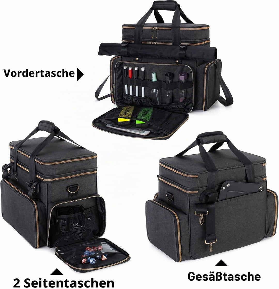 Trunab DND Reisetasche für Tabletop RPG Adventurer&