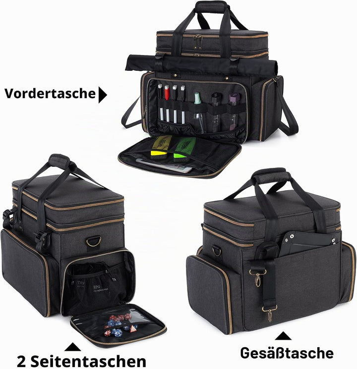 Trunab DND Reisetasche für Tabletop RPG Adventurer&