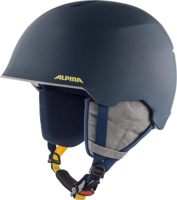 ALPINA MAROI JR - Sicherer, Bruchfester & Individuell Anpassbarer Skihelm Für Kinder ink-grey matt 5