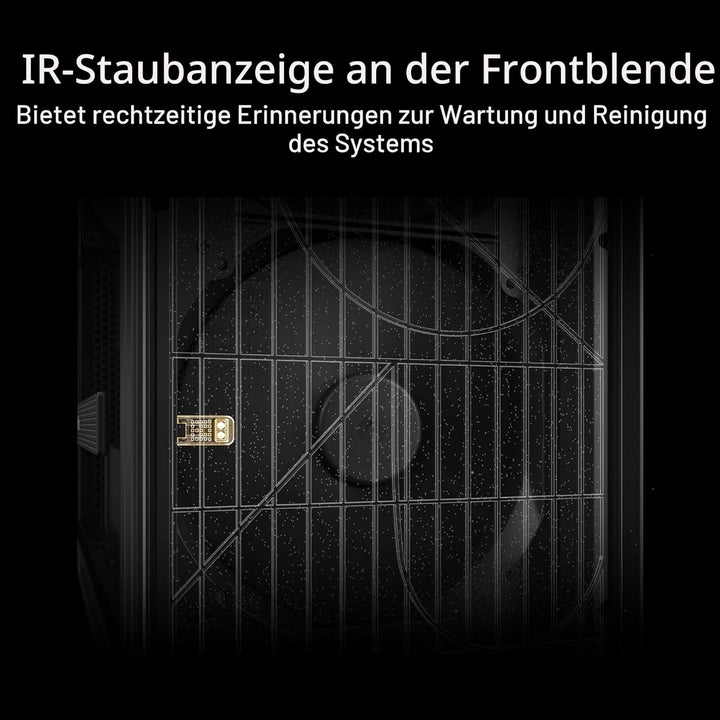 ASUS ProArt PA602 Wood Edition Tempered Glass E-ATX PC Gehäuse (zertifiziertes Holz, vorinstallierte