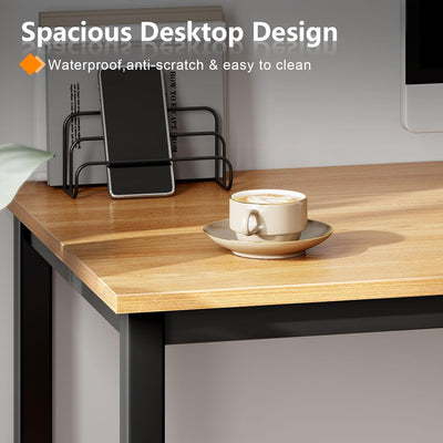 Need Computertisch Schreibtisch 100x60 cm PC Tisch Bürotisch Arbeitstisch Esstisch für Home Office,