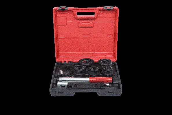 KS Tools 903.3300 Gewinde-Schneidkluppen-Satz 3/8"-1.1/4", 8-tlg