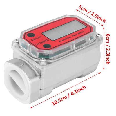 Wasserdurchflussmesser-Samfox Kraftstoff-Durchflussmesser - Digital-Turbine-Kraftstoff-Meter Diesel