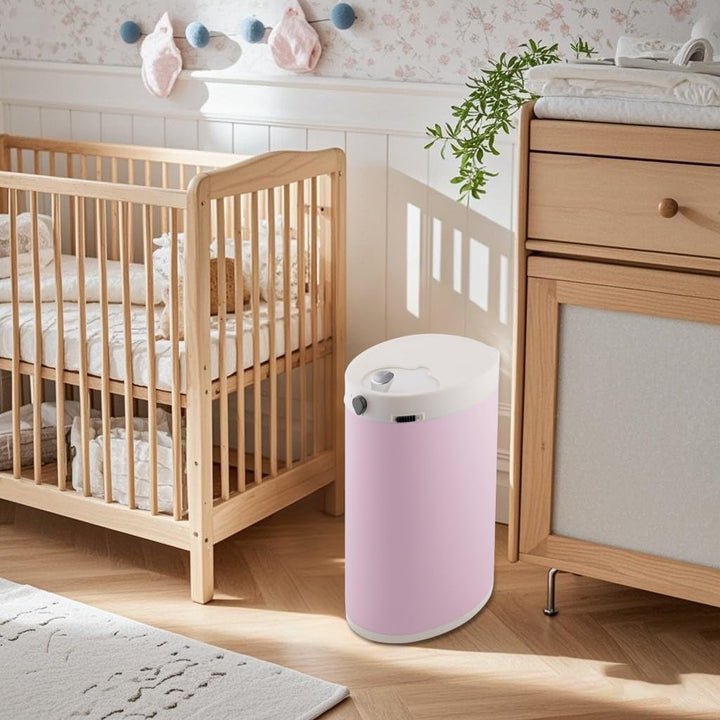 Windeleimer Geruchsdicht, Baby Windeleimer mit Deckel,Fasst bis zu 50 Windeln, Baby Mülleimer Geruch