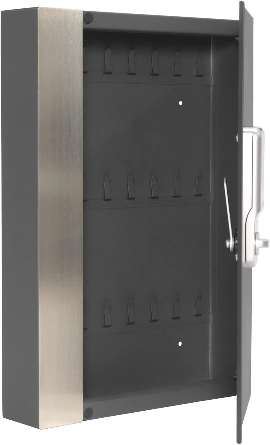 Rottner Schlüsselschrank Key Home 24 Elektronikschloss anthrazit, Klein