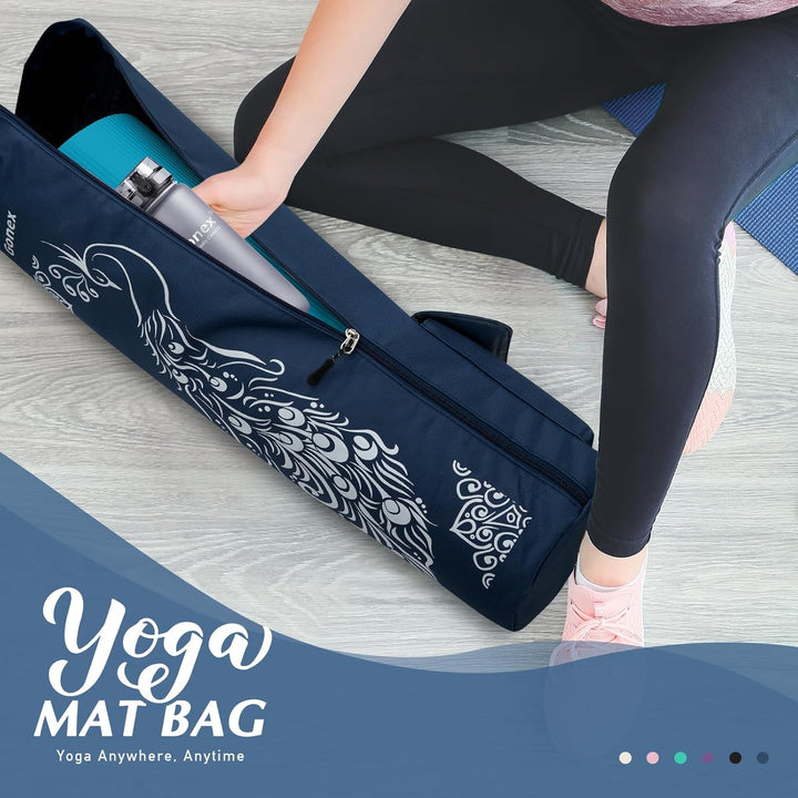 Gonex Yogatasche, Yogamatte Tasche Durchgehender Reissverschluss für Robuste wasserdichte Yogamatten