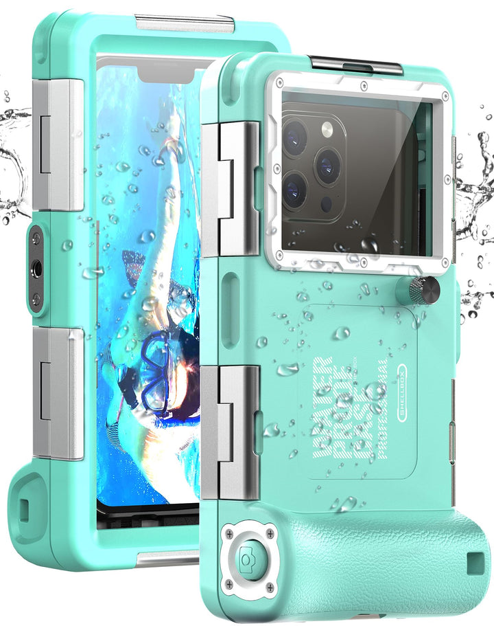 Unterwasser-Tauchgehäuse für iPhone, Samsung Galaxy, Huawei Xiaomi Redmi Smartphones, Professionelle