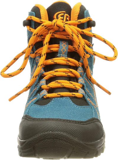 Brütting Unisex Kinder Mount Shasta Kids Hi Trekking-& Wanderstiefel 30 EU Petrol Schwarz Orange, 30