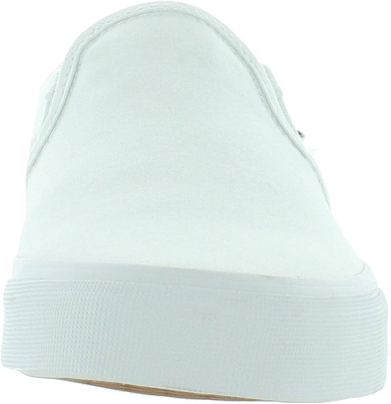 Vans Damen Asher Sneaker 38 EU Canvas Truewht Truewht, 38 EU Canvas Truewht Truewht