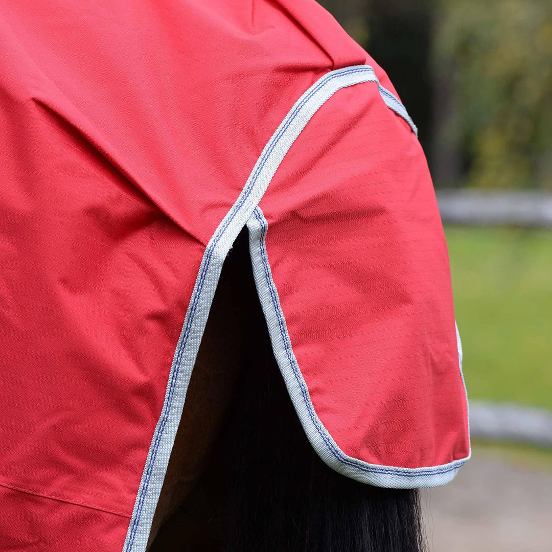 Weatherbeeta Comfitec Lite Klassik Combo Pferdedecke mit Hals 140 Blue/mint, 140 Blue/mint
