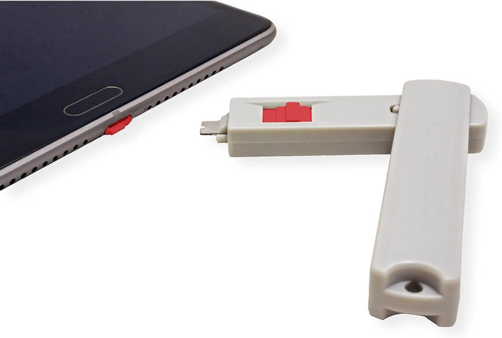 ROLINE USB Typ C Port Blocker, 1x Schloss und 1x Schlüssel