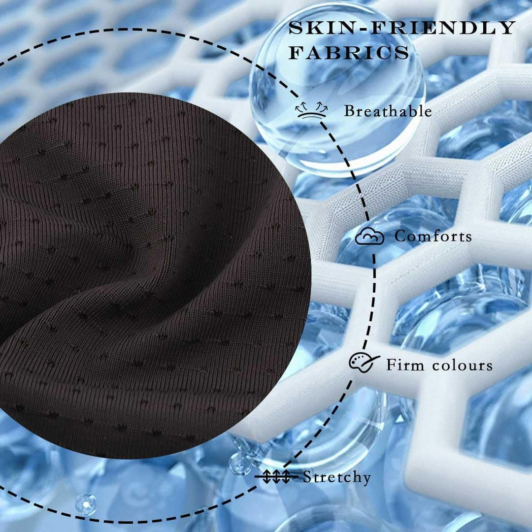 BIATWOWR Männer Niedriger Tangaslip mit Netz Sexy Grosse Taschen Elastisch und Weich M Blaudunkelbla