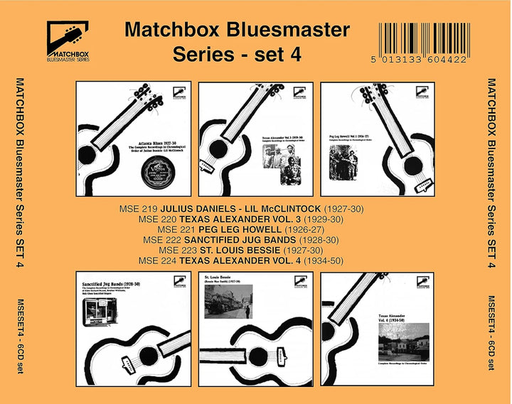 Matchbox Bluesmaster Serie 4, Audio-CD