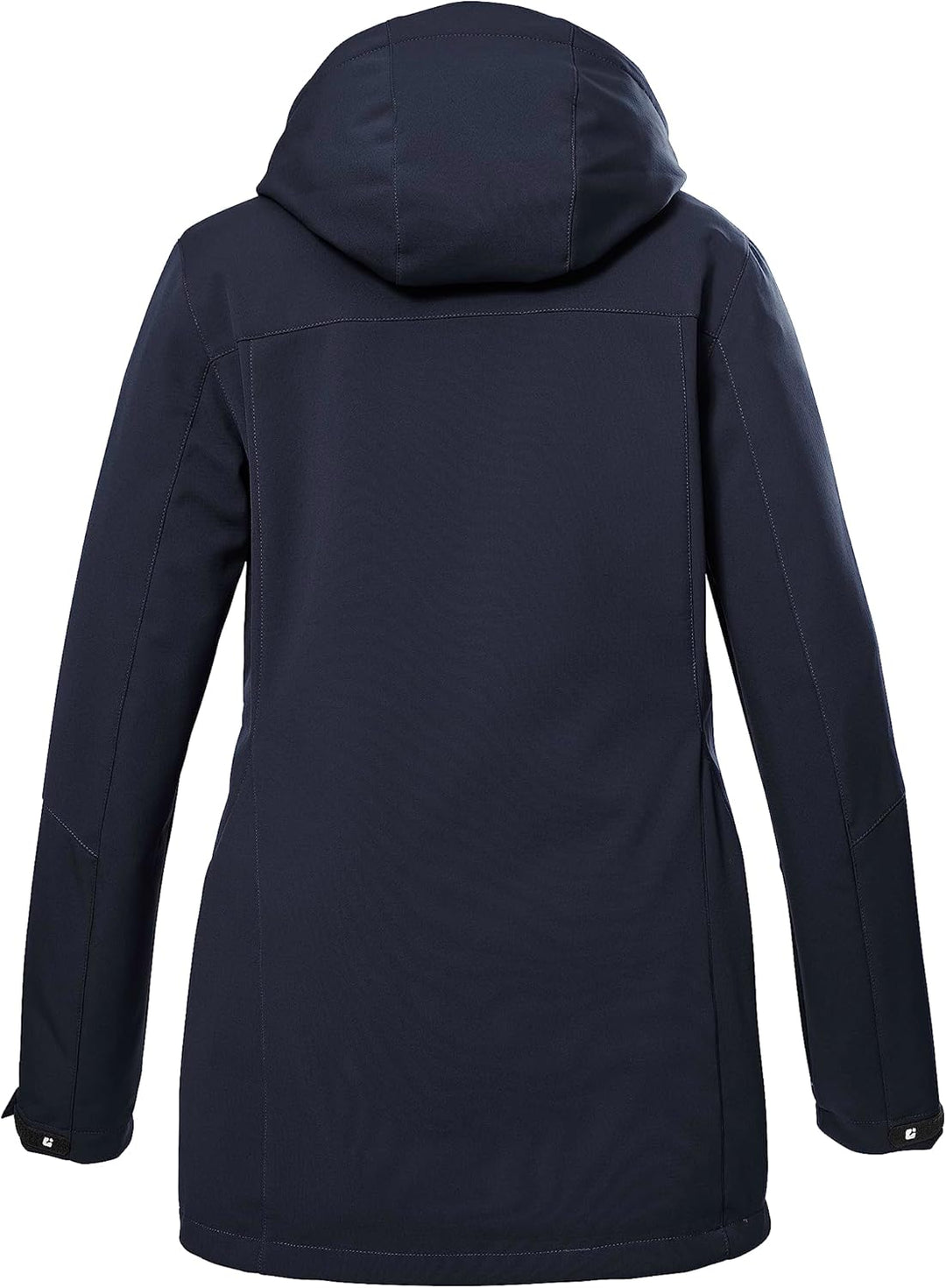 Killtec Damen Kow 8 Wmn Sftshll Jckt Softshelljacke/Outdoorjacke mit abzippbarer Kapuze 44 dunkelnav