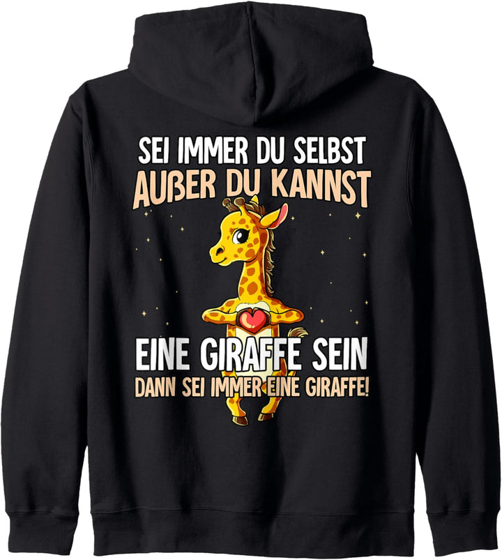 Giraffe Kapuzenjacke