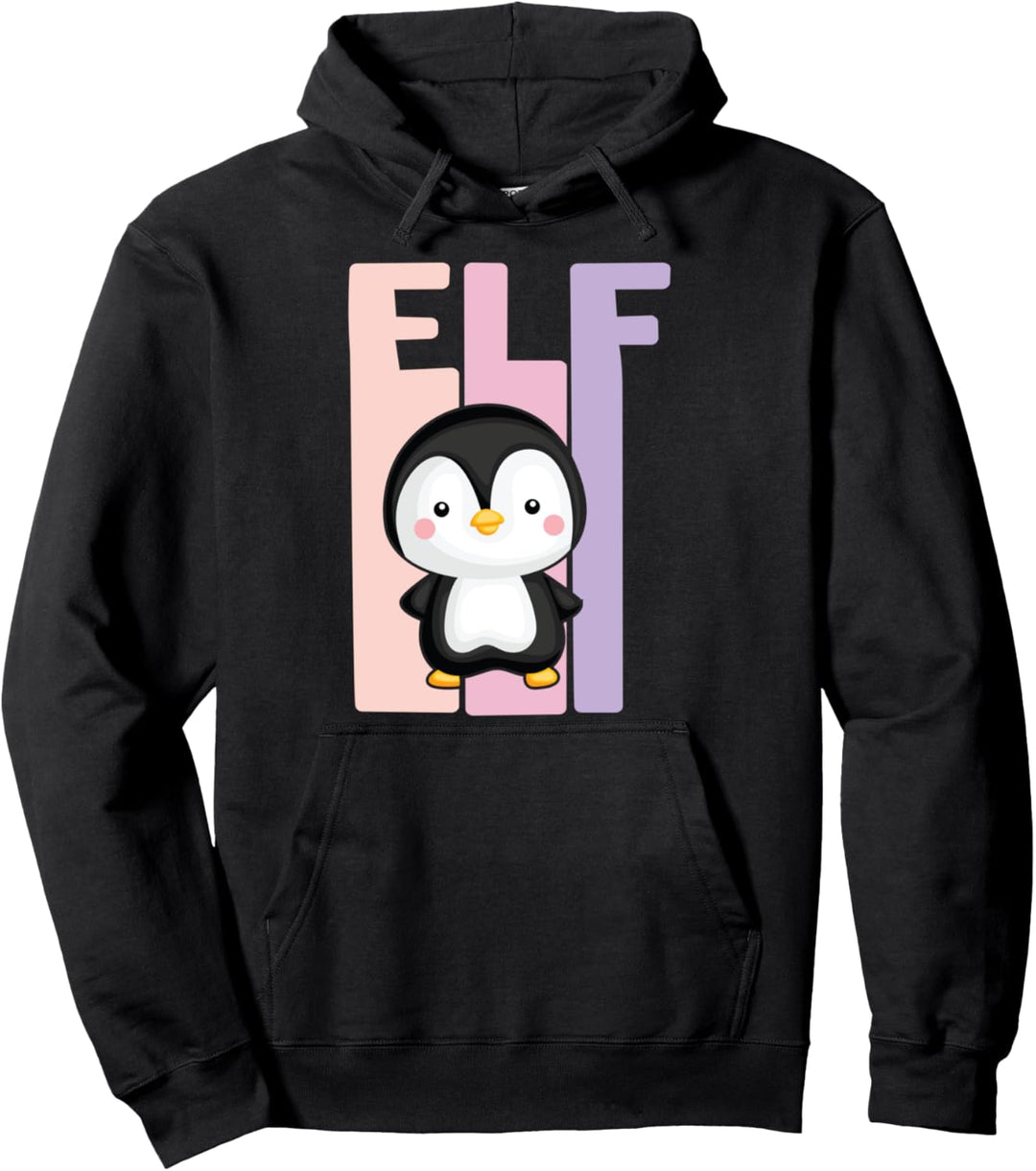 11. Geburtstag Mädchen süsses Pinguin 11 Jahre alt Pullover Hoodie