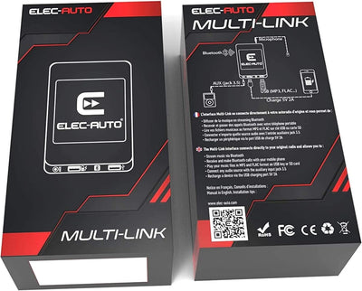 Bluetooth-Schnittstelle - USB MP3 - Car Auxiliary Renault | Handsfree Audio Streaming Kit | Ladegerä