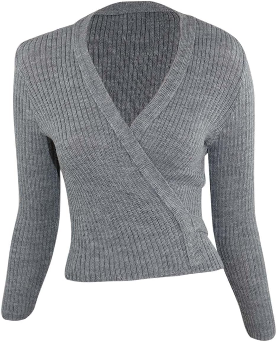 Intermezzo Mädchen Ballett Wickeljacke Langarm 6811 Jersey Elipor - Made in Spain 4 Grau, 4 Grau