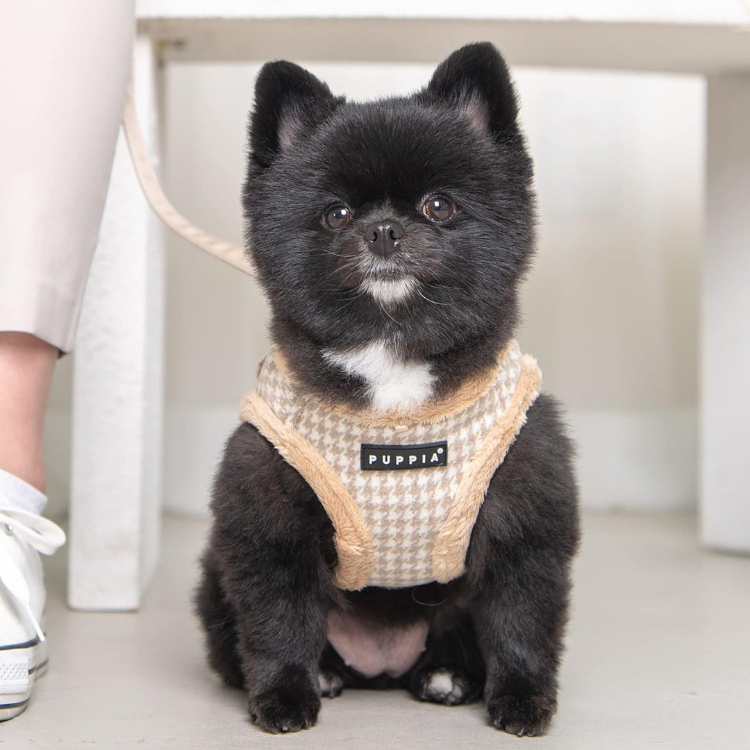 Puppia Hundegeschirr für kleine und mittelgrosse Hunde - Shepherd Harness A - verstellbar und komfor
