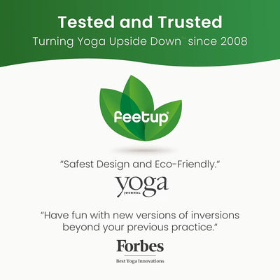 FeetUp Trainer (The Original) - Simply and Safely Reverse. Get Fit Relax. Turn Your Yoga Upside Down
