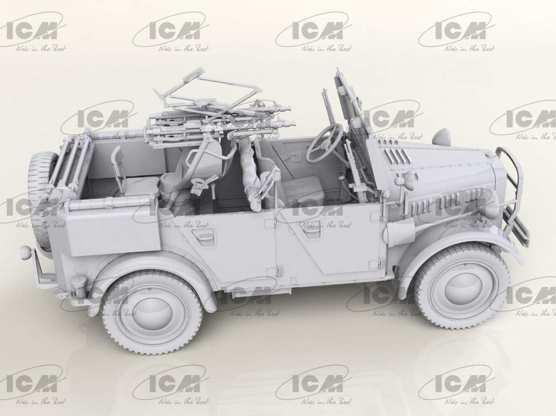 ICM ICM35584 Modellbausatz, Schwarz