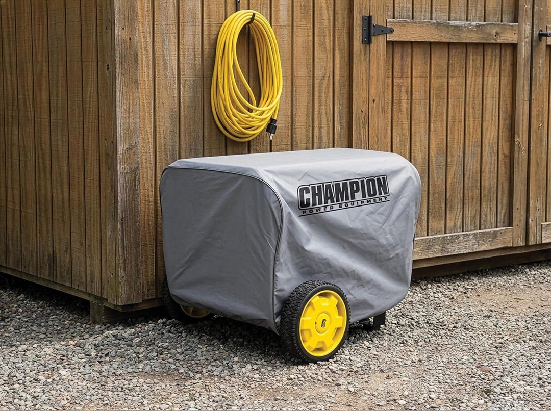 Champion Wetterfeste Aufbewahrungsabdeckung für tragbare Generatoren mit 2800-4750 Watt Tragbar + 28