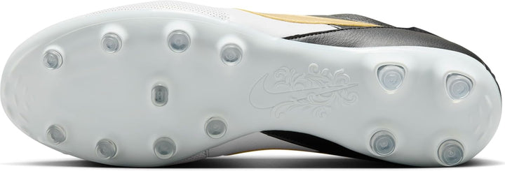 Nike Herren Premier 3 FG Low-Top Fussballschuh 40 EU White Metallic Gold Black, 40 EU White Metallic