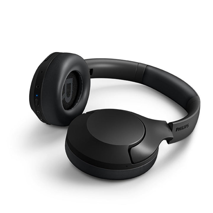 PHILIPS Audio Audio TAH8506BK Kabellose Over Ear Kopfhörer mit Noise Cancelling Pro, Schwarz, TAH850