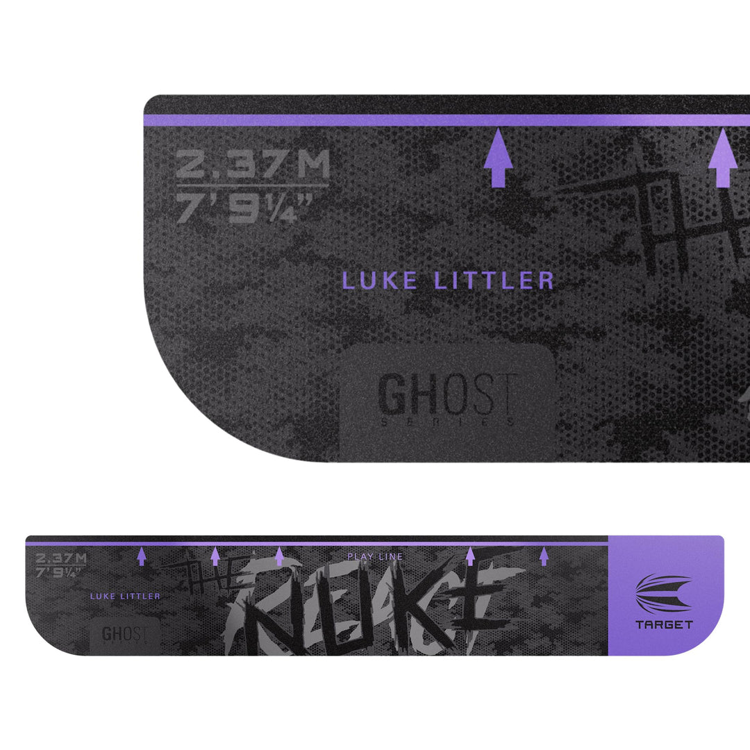 Target Darts Luke Littler Ghost Series Oche Throw Line – “The Nuke” Dart-Wurflinienmarkierung für St