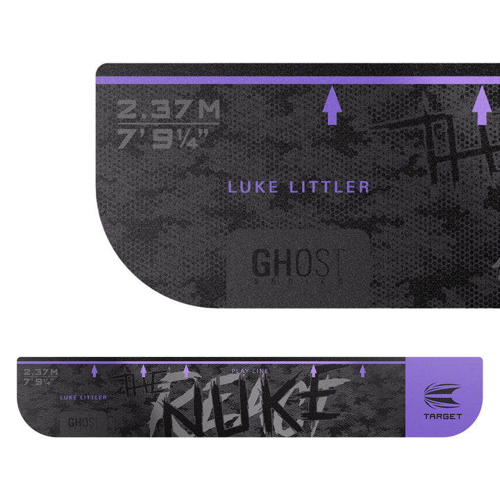 Target Darts Luke Littler Ghost Series Oche Throw Line – “The Nuke” Dart-Wurflinienmarkierung für St