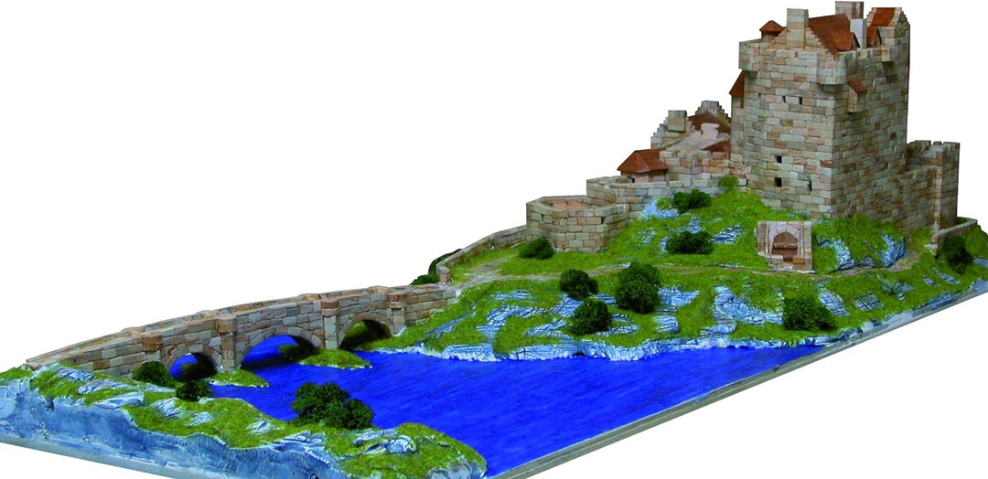Asiatische aedes1011 37 x 26 x 7 cm Eilean Donan Castle Castle Model Kit