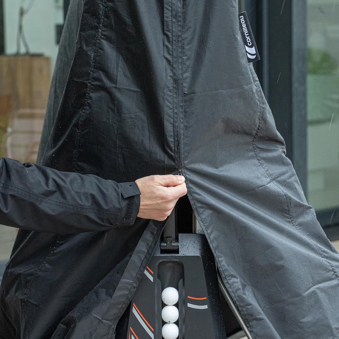 CORNILLEAU - Premium+ - Schutzhülle für Tischtennisplatte - gegen Regen, Schnee und UV - Norm ISO 48