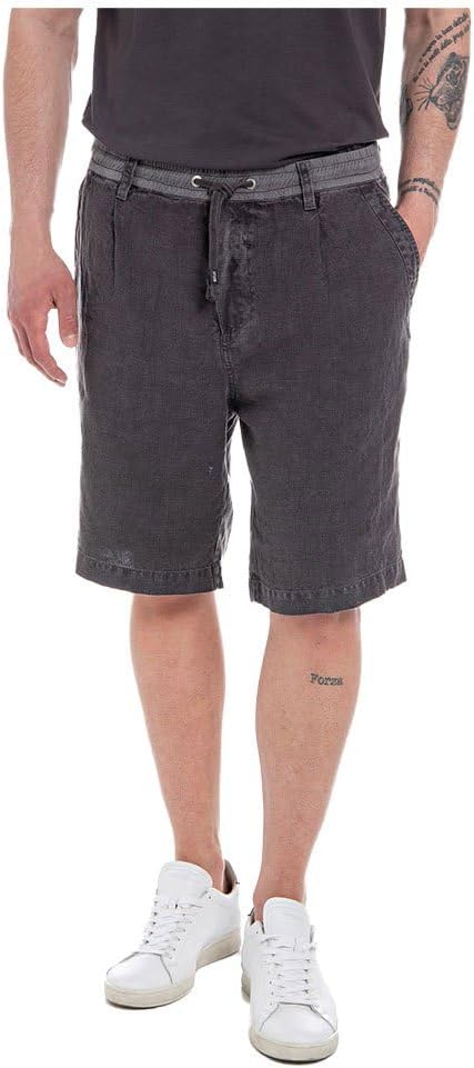 Replay Herren Shorts 27W 391 Dark Grey, 27W 391 Dark Grey