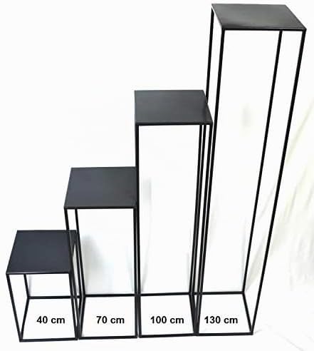 DIXIE STORE Blumenständer | Blumenbett Loft aus Metall 363 Pflanzenständer | Fantasievolles Pflanzen