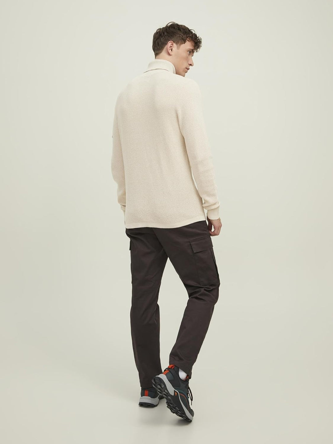 JACK & JONES Male Rollkragenpullover Einfarbig Rollkragenpullover, XS