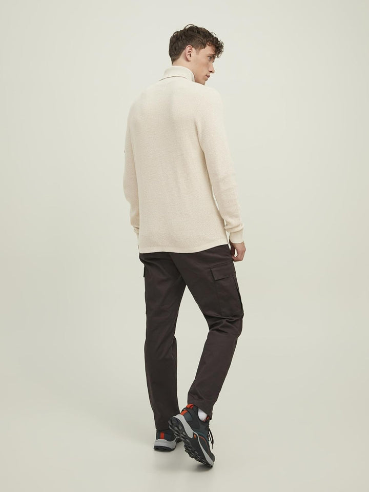 JACK & JONES Male Rollkragenpullover Einfarbig Rollkragenpullover, XS