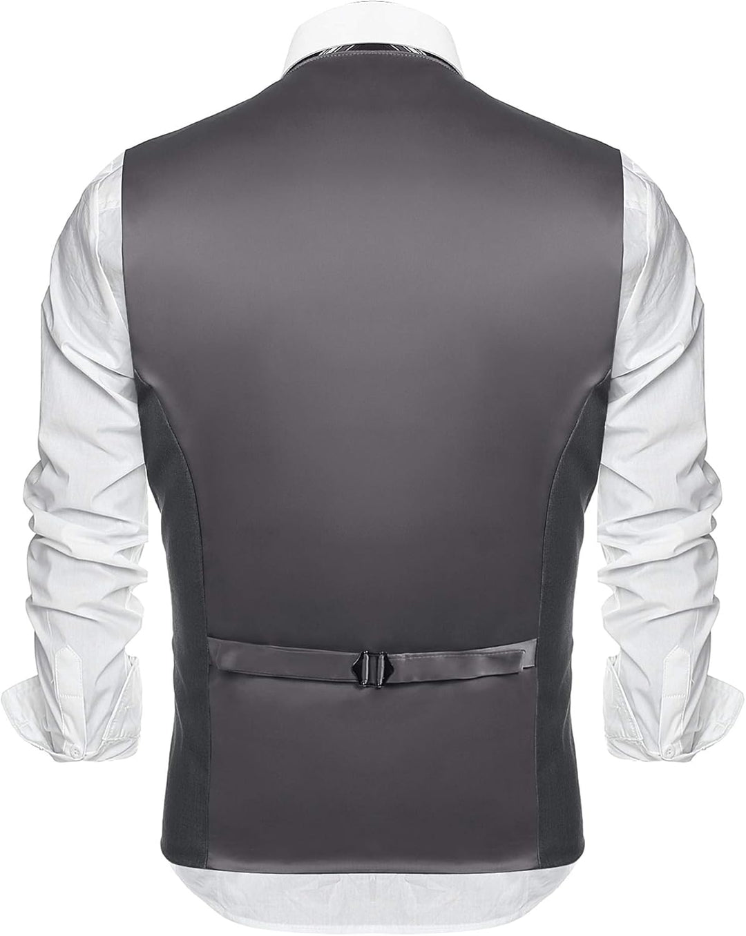 COOFANDY Herren Anzugweste Anzug V-Ausschnitt Formale Hochzeit Klassische Slim fit Elegant Westen Bu