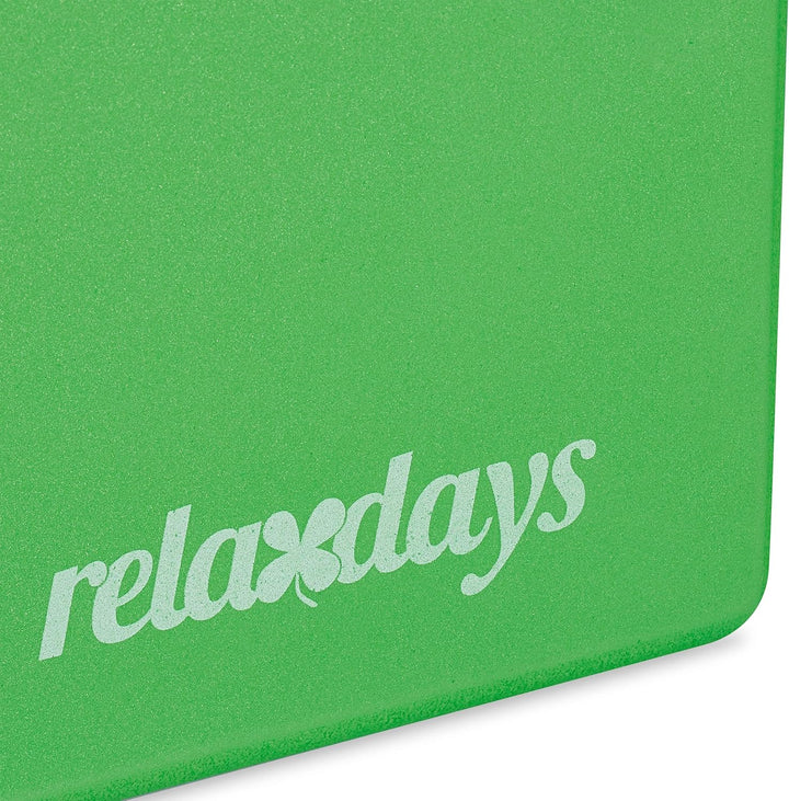 Relaxdays 10 x Yogablock, Yoga-Klötze für Yoga-Übungen, Hartschaum, rutschfest, Yoga-Würfel, HxBxT: