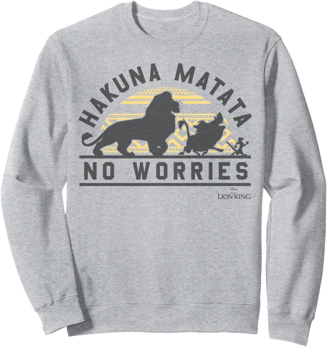Disney Lion King Best Friends Hakuna Matata Silhouette Sweatshirt