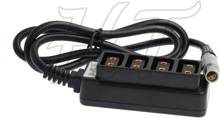 D-tap Power Splitter Adapter für ARRI Trinity Steadicam Focus PWR FFA.0S 4-polig auf P-Tap 4-Port 61