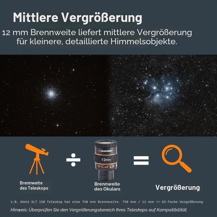 Celestron X-Cel LX Serie – 1,25&
